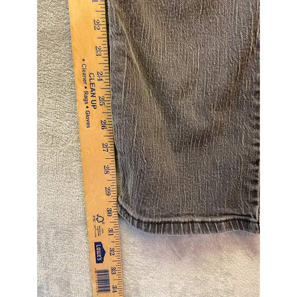 Levis 514 Straight Fit Jeans Mens 38x34 Gray Denim Pants Measured 38x30